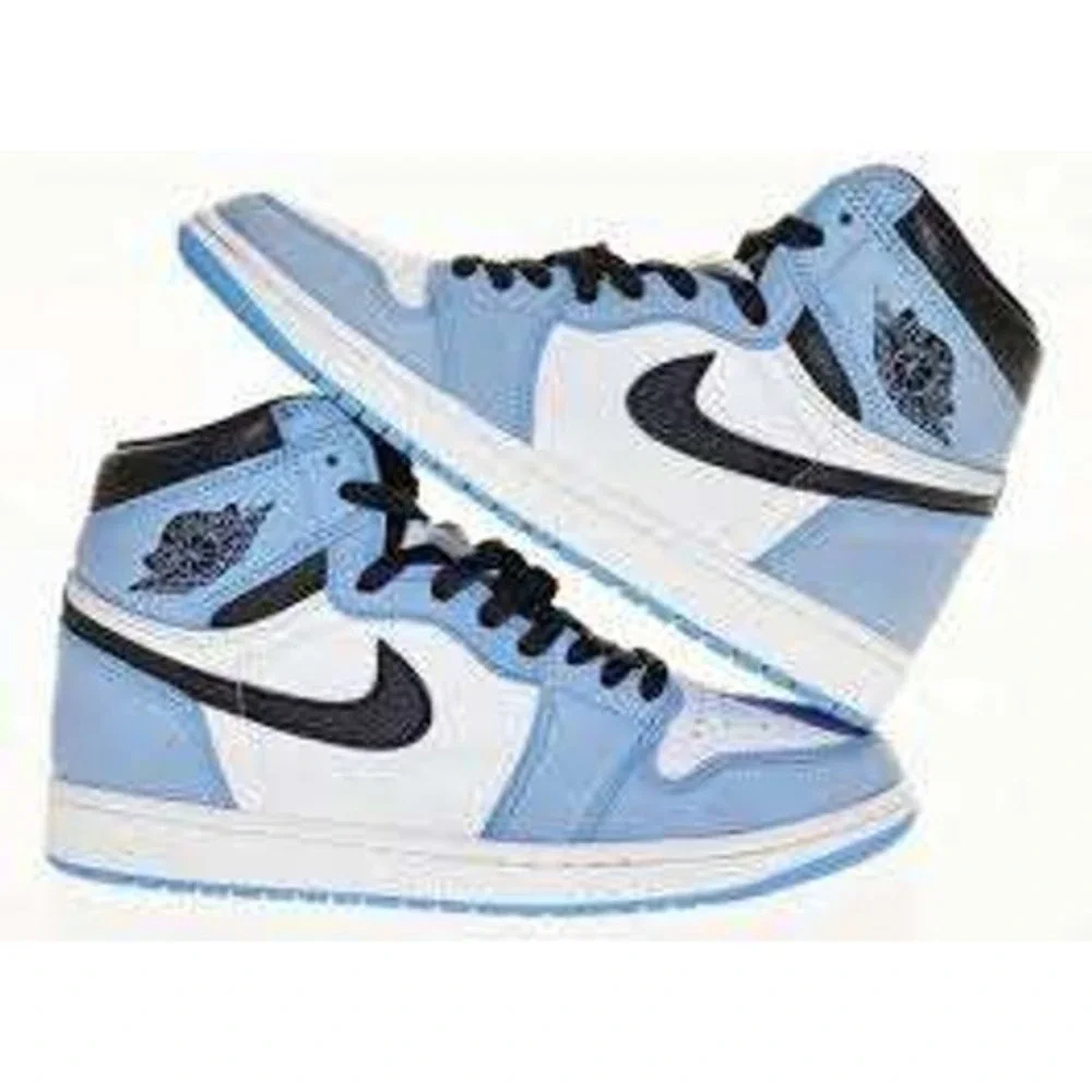 Nike Air Jordan 1 Retro High OG University Blue 555088-134 Mens Size 12 Sneaker